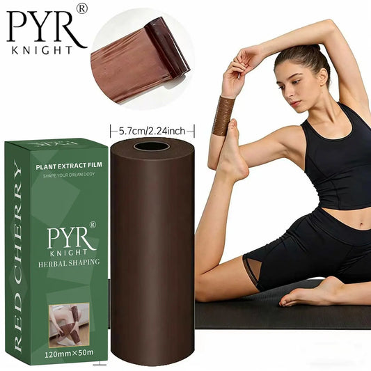 PYR KNIGHT Belly Wrap,Plastic Wrap,High Stretch Shaper,Stretchable, Fits Skin Seamlessly, Not Tight, Shorter Styles for Thighs,Arms, Longer Styles for Abdomen,Suitable for Fitness, Yoga, Sedentary Office Work, Ideal Gift for Fitness Enthusiasts